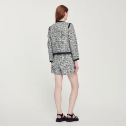 Giacca In Tweed><noscript><img width=