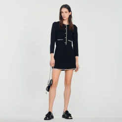 Giacca Ornata Da Perle>Sandro Paris Shop