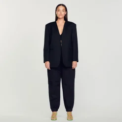 Giacca Oversize>Sandro Paris Best Sale