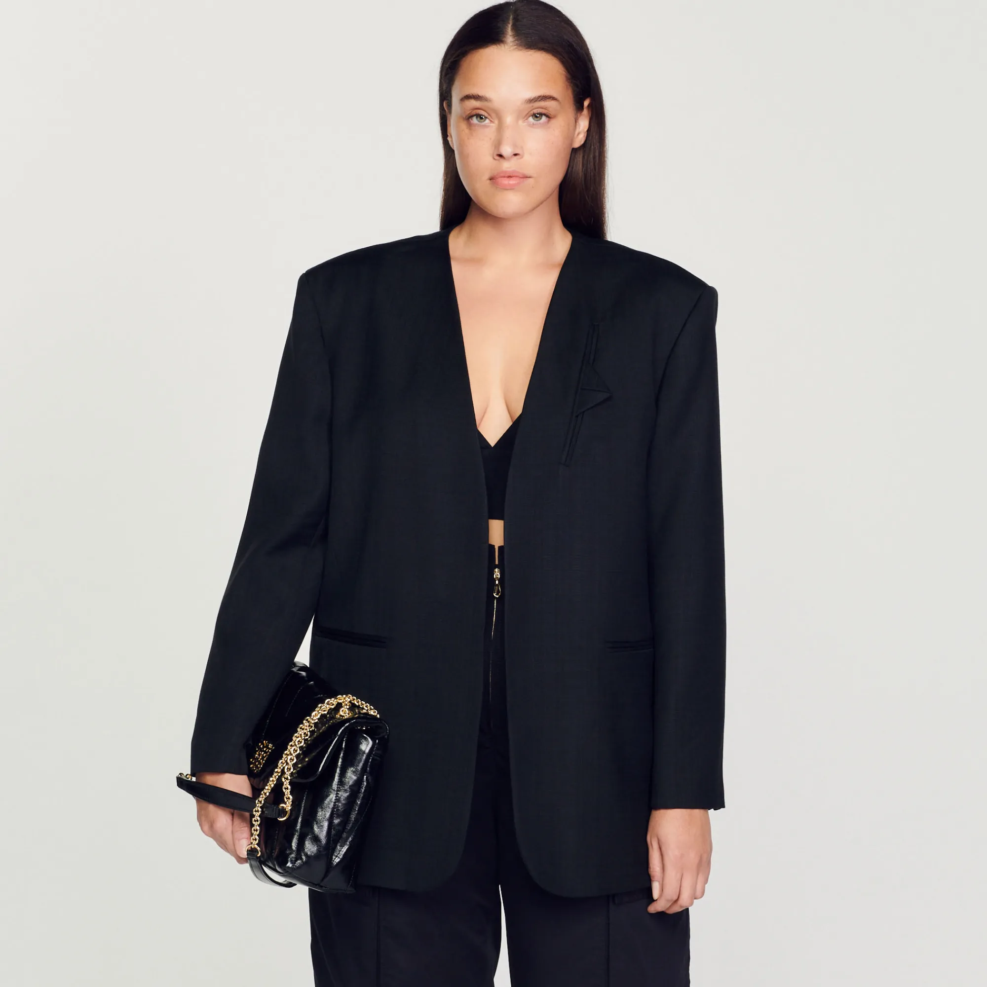 Giacca Oversize>Sandro Paris Best Sale