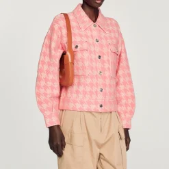 Giacca Pied-De-Poule><noscript><img width=