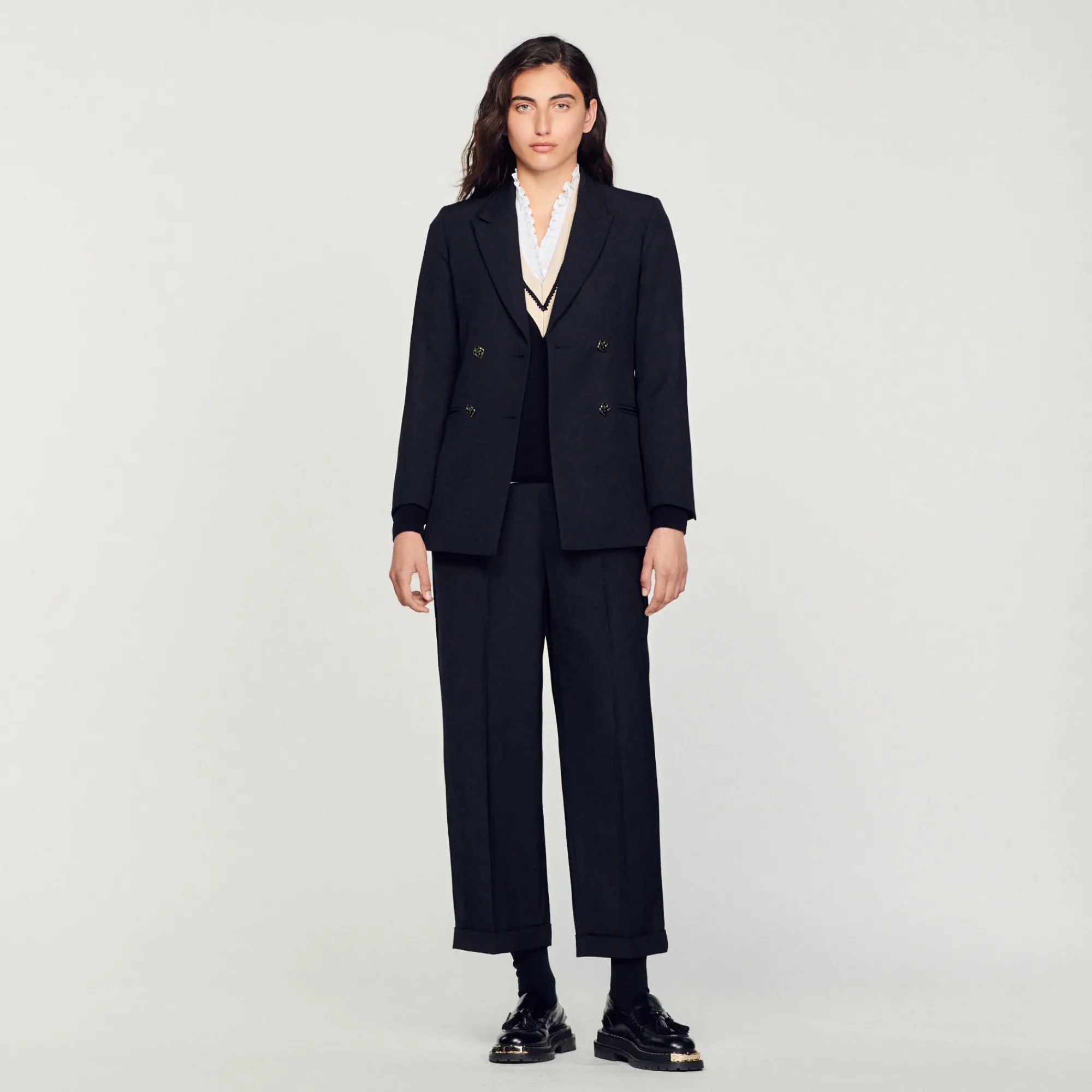 Giacca Tailleur Con Doppia Abbottonatura>Sandro Paris New