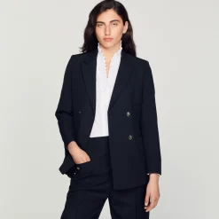 Giacca Tailleur Con Doppia Abbottonatura><noscript><img width=