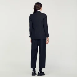 Giacca Tailleur Con Doppia Abbottonatura><noscript><img width=