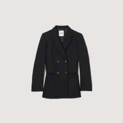 Giacca Tailleur Con Doppia Abbottonatura><noscript><img width=