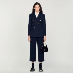 Giacca Tailleur Con Doppia Abbottonatura>Sandro Paris Cheap