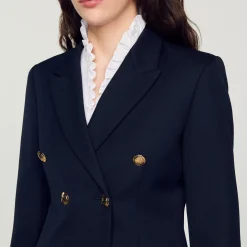 Giacca Tailleur Con Doppia Abbottonatura><noscript><img width=