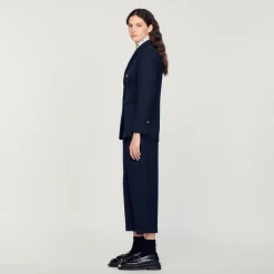 Giacca Tailleur Con Doppia Abbottonatura><noscript><img width=