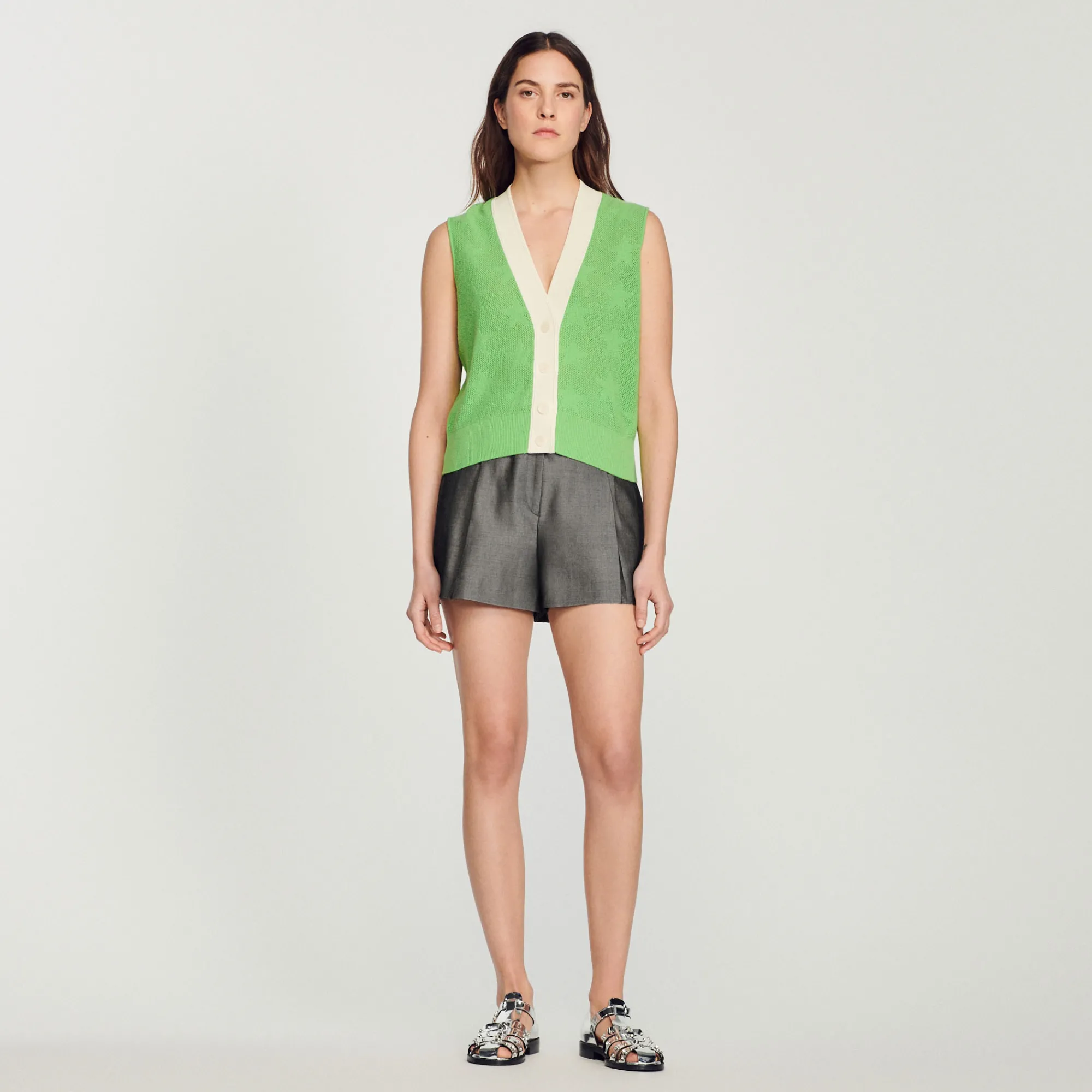 Gilet Senza Maniche>Sandro Paris Store