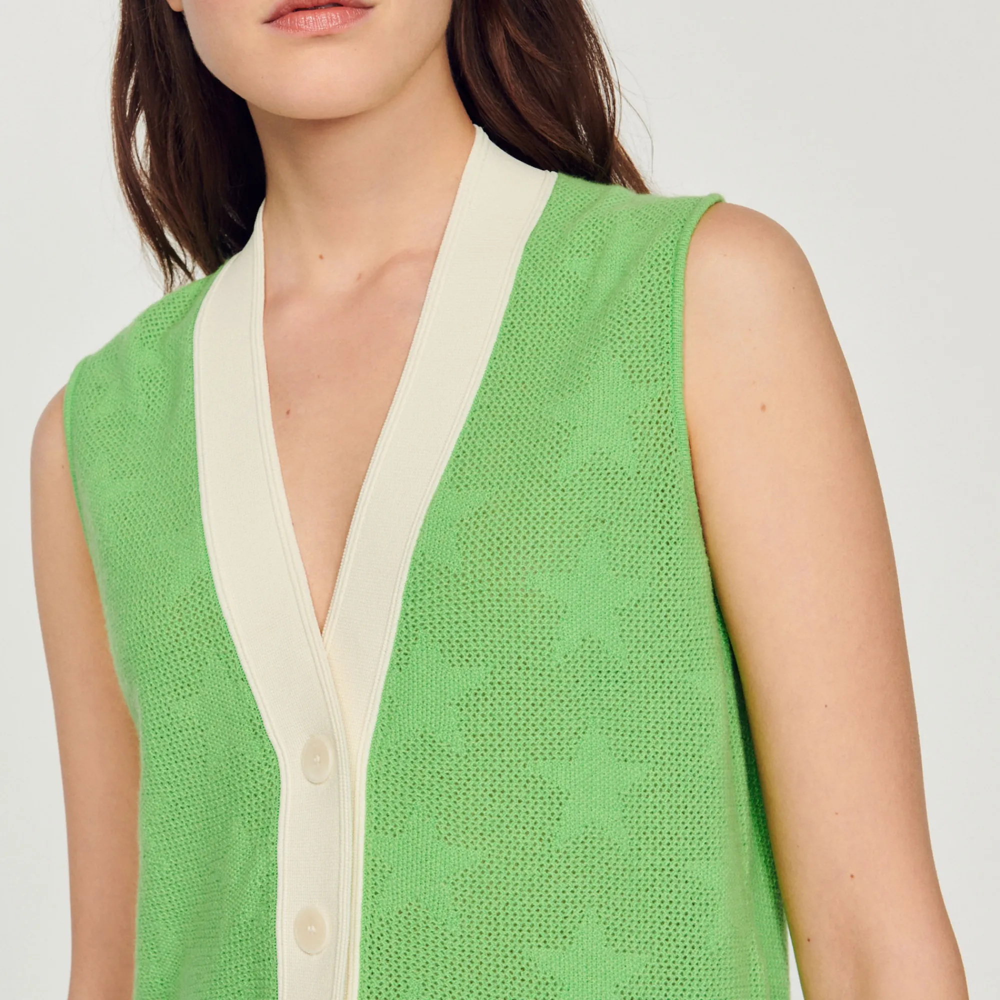 Gilet Senza Maniche>Sandro Paris Store
