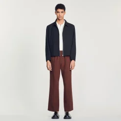 Giubbotto Con Zip>Sandro Paris Online