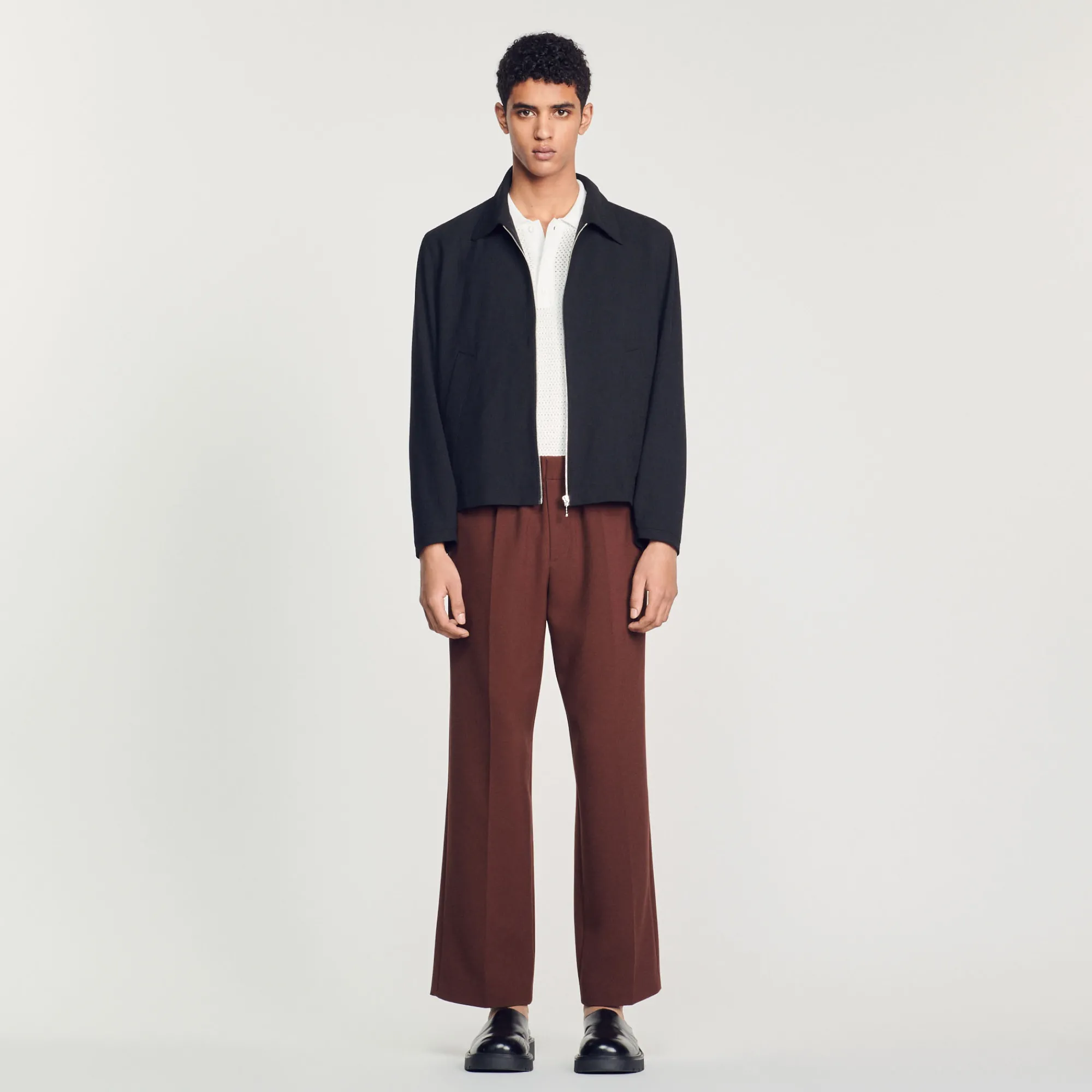 Giubbotto Con Zip>Sandro Paris Online