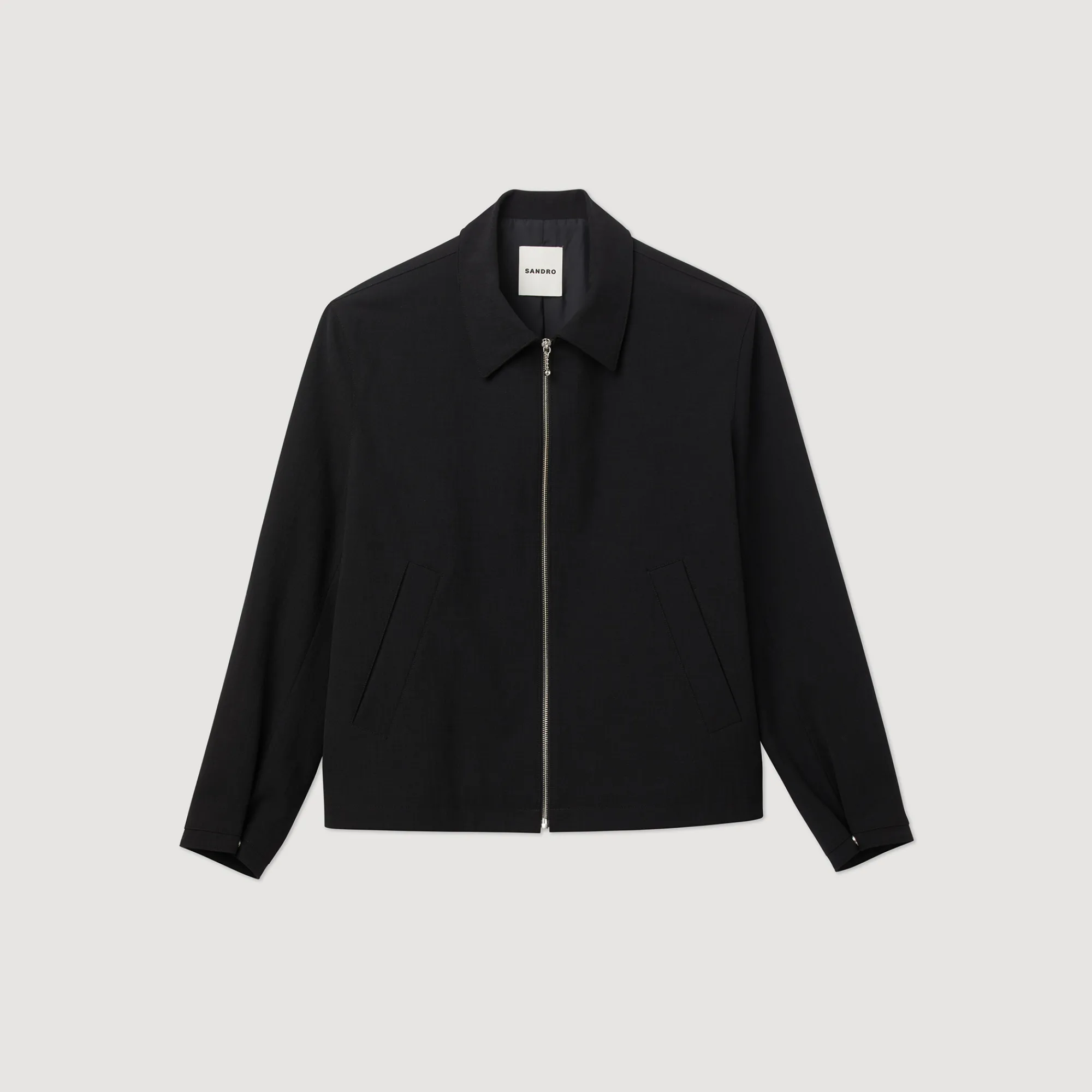 Giubbotto Con Zip>Sandro Paris Online