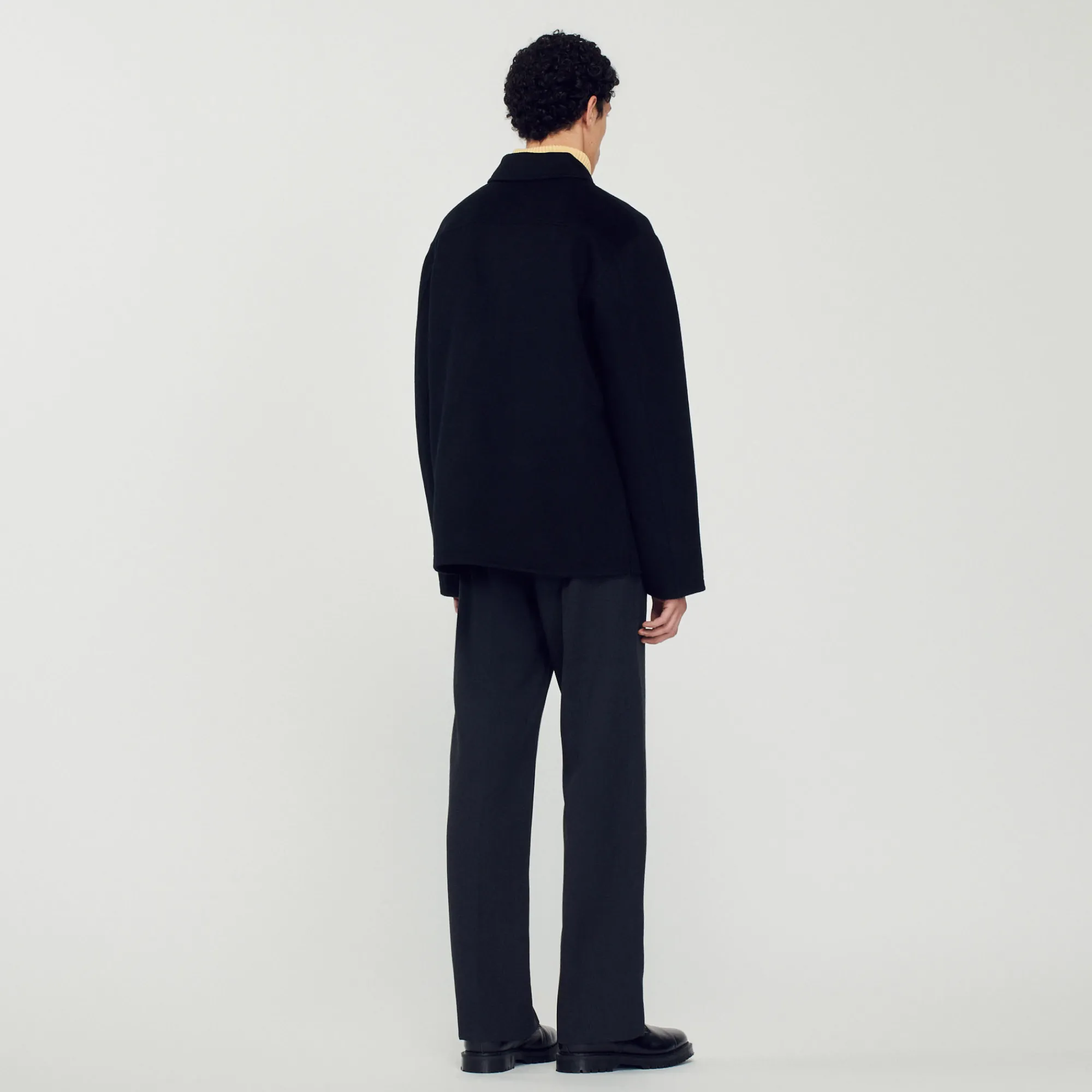 Giubbotto In Lana>Sandro Paris Outlet