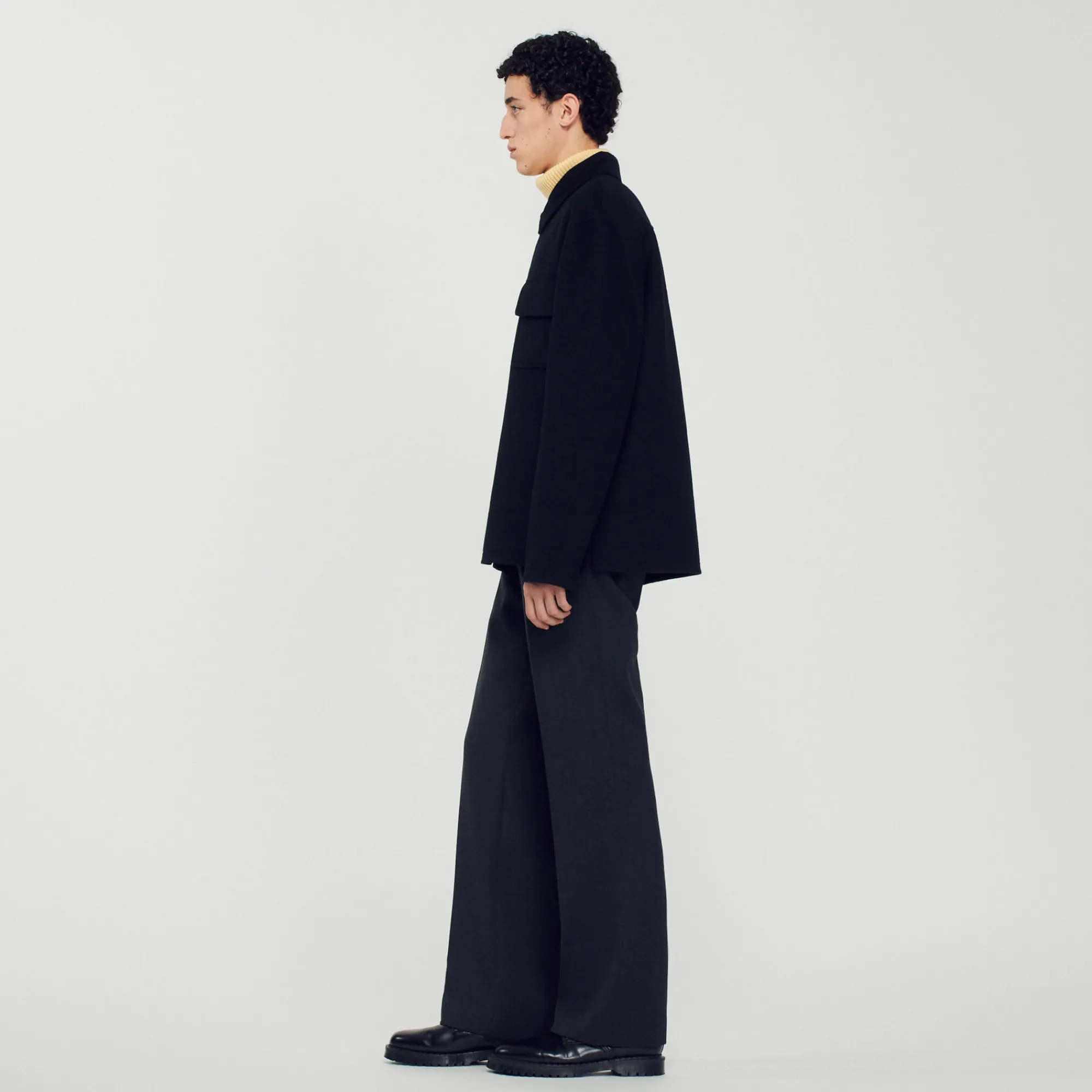Giubbotto In Lana>Sandro Paris Outlet