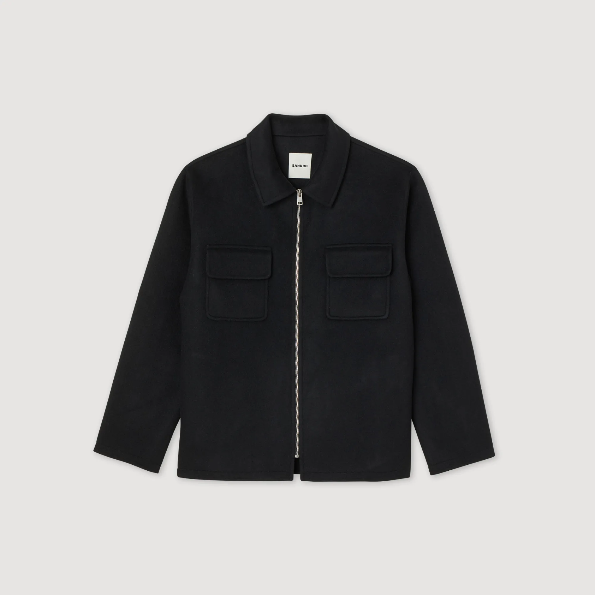 Giubbotto In Lana>Sandro Paris Outlet