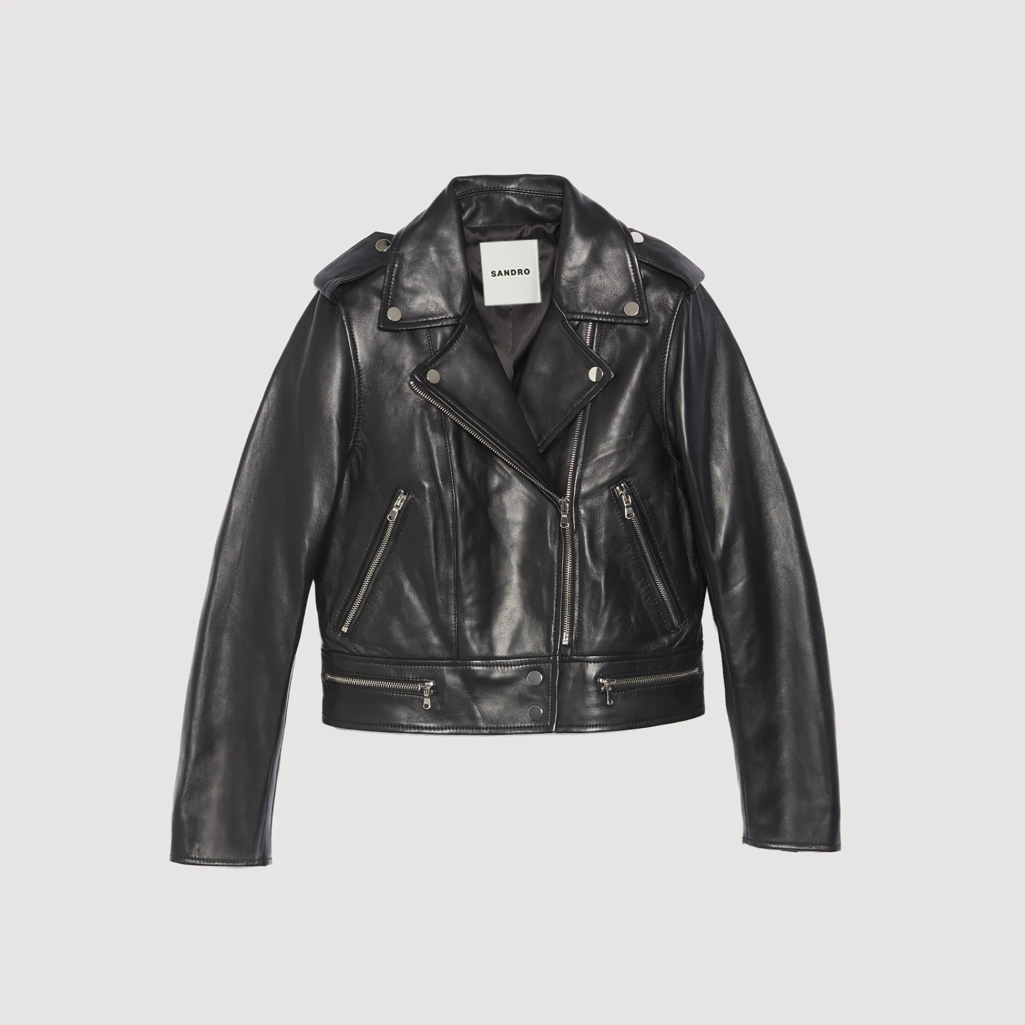 Giubbotto In Pelle>Sandro Paris Cheap