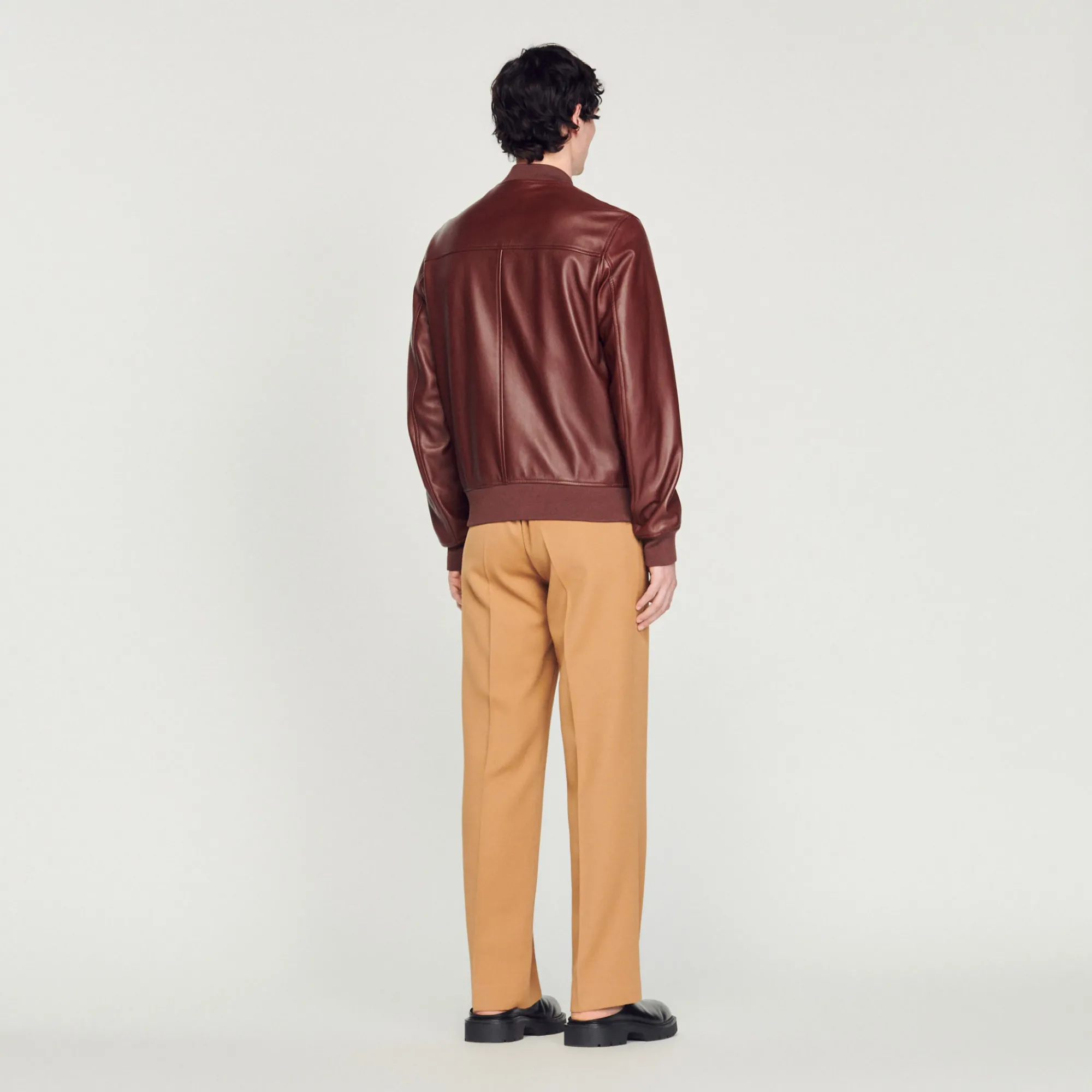 Giubbotto In Pelle>Sandro Paris Store