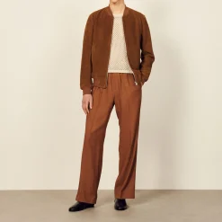 Giubbotto In Pelle Conceria Certificata>Sandro Paris Outlet