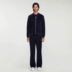 Giubbotto In Pelle Scamosciata>Sandro Paris New