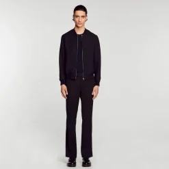 Giubbotto Teddy In Lana>Sandro Paris Store