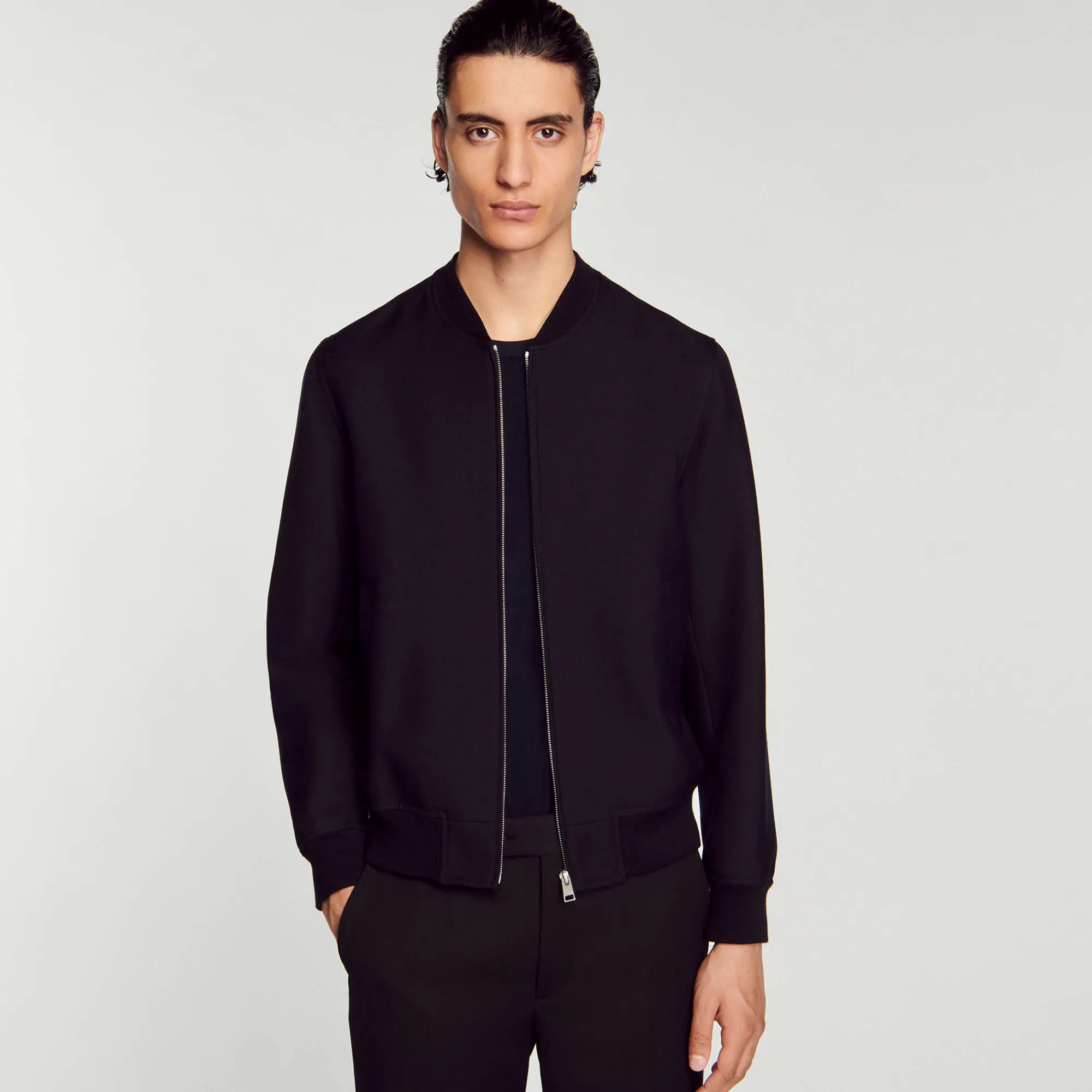Giubbotto Teddy In Lana>Sandro Paris Store