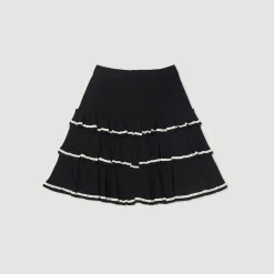 Gonna Con Volant In Maglia><noscript><img width=