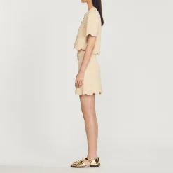 Gonna Corta In Maglia><noscript><img width=