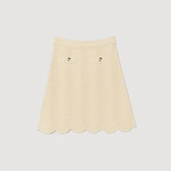 Gonna Corta In Maglia><noscript><img width=