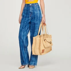 Jeans Con Motivi Delave><noscript><img width=