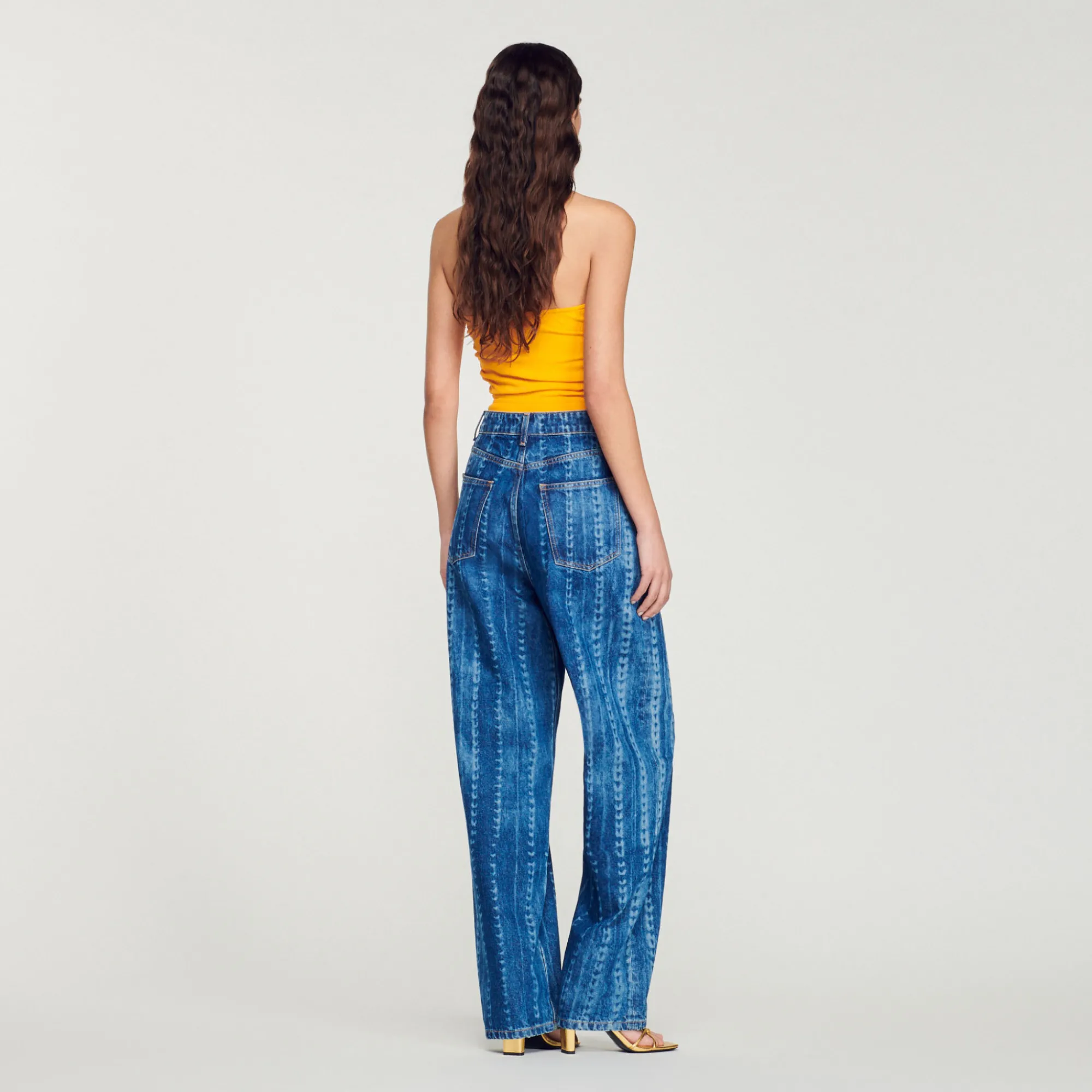 Jeans Con Motivi Delave>Sandro Paris Best