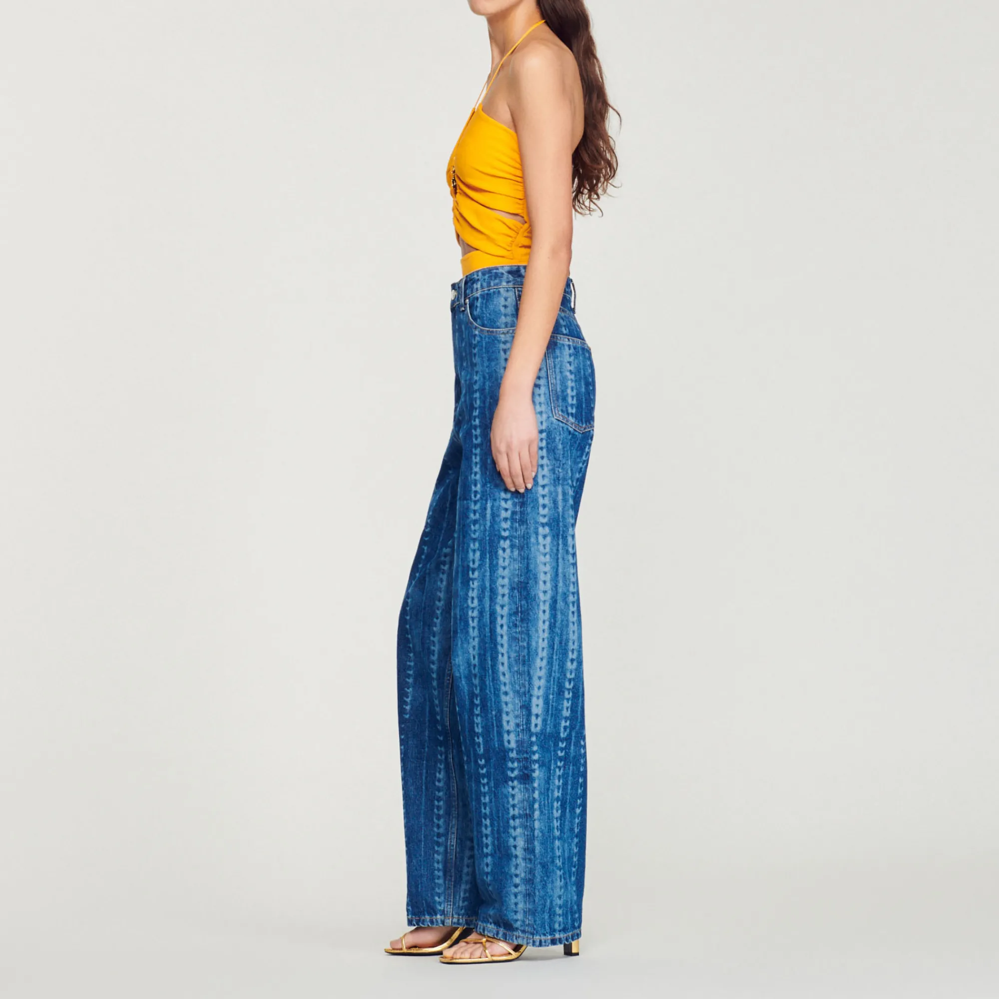 Jeans Con Motivi Delave>Sandro Paris Best