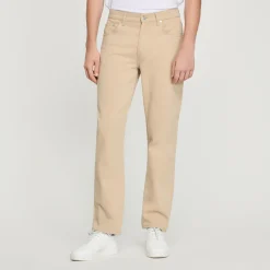 Jeans Dritti In Cotone><noscript><img width=