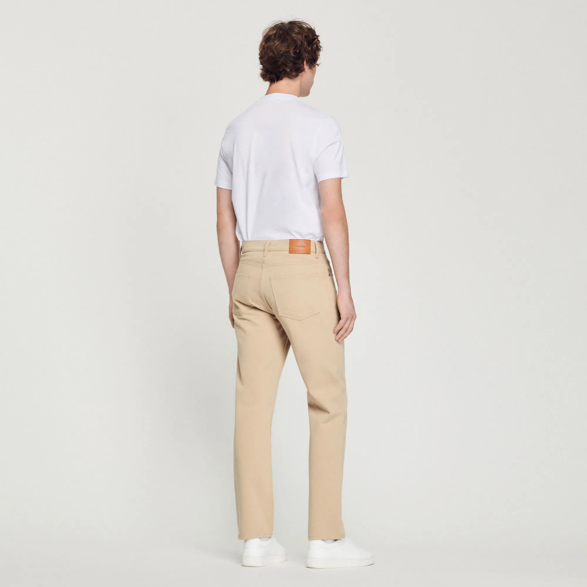 Jeans Dritti In Cotone>Sandro Paris Hot