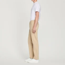 Jeans Dritti In Cotone><noscript><img width=