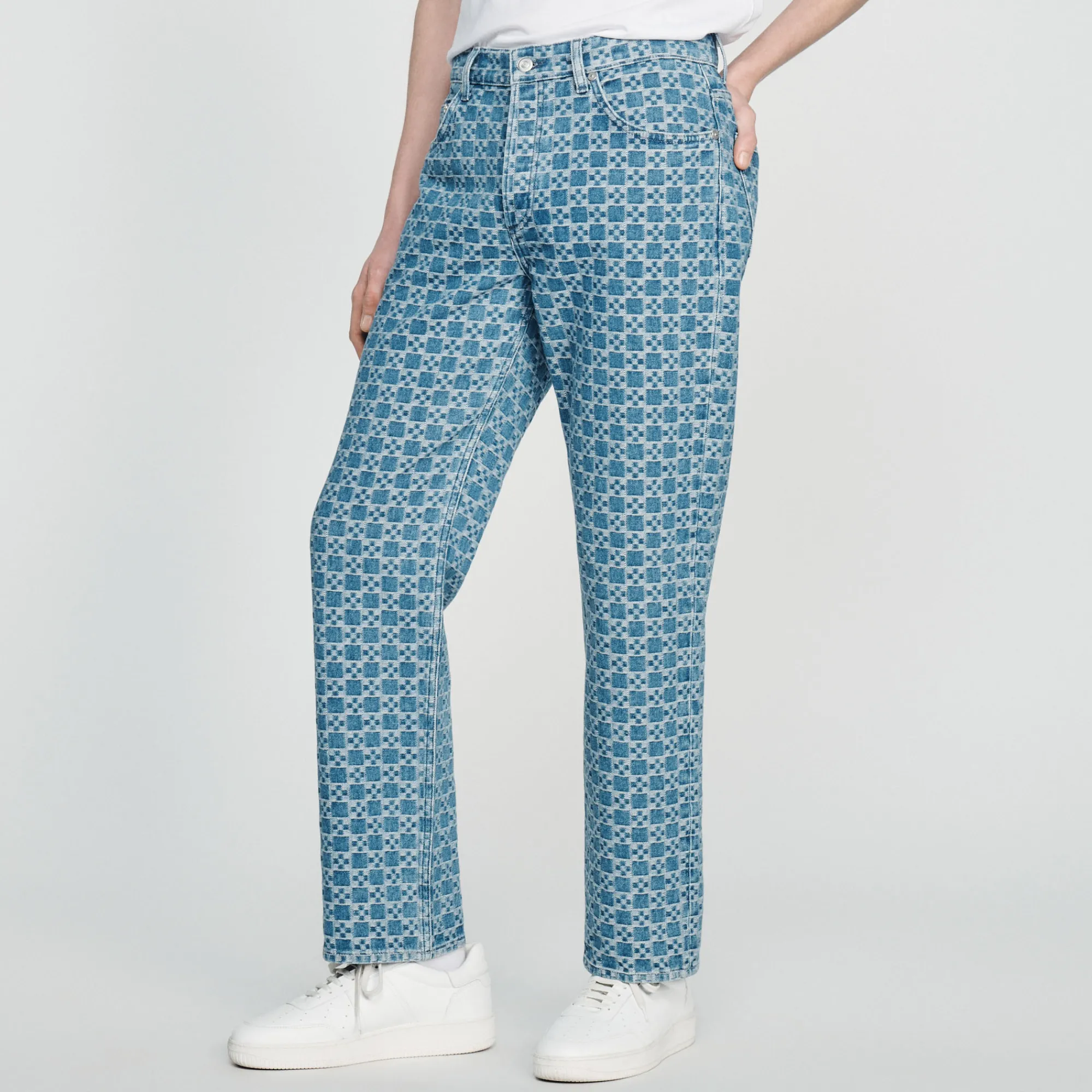 Jeans Dritti Square Cross>Sandro Paris Cheap
