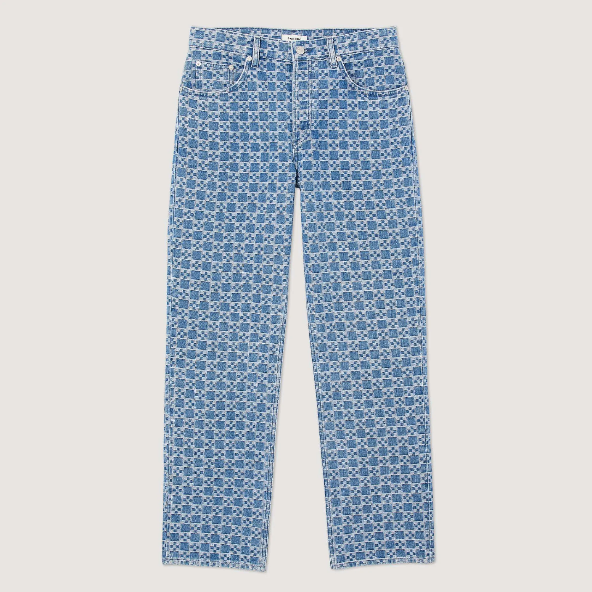 Jeans Dritti Square Cross>Sandro Paris Cheap