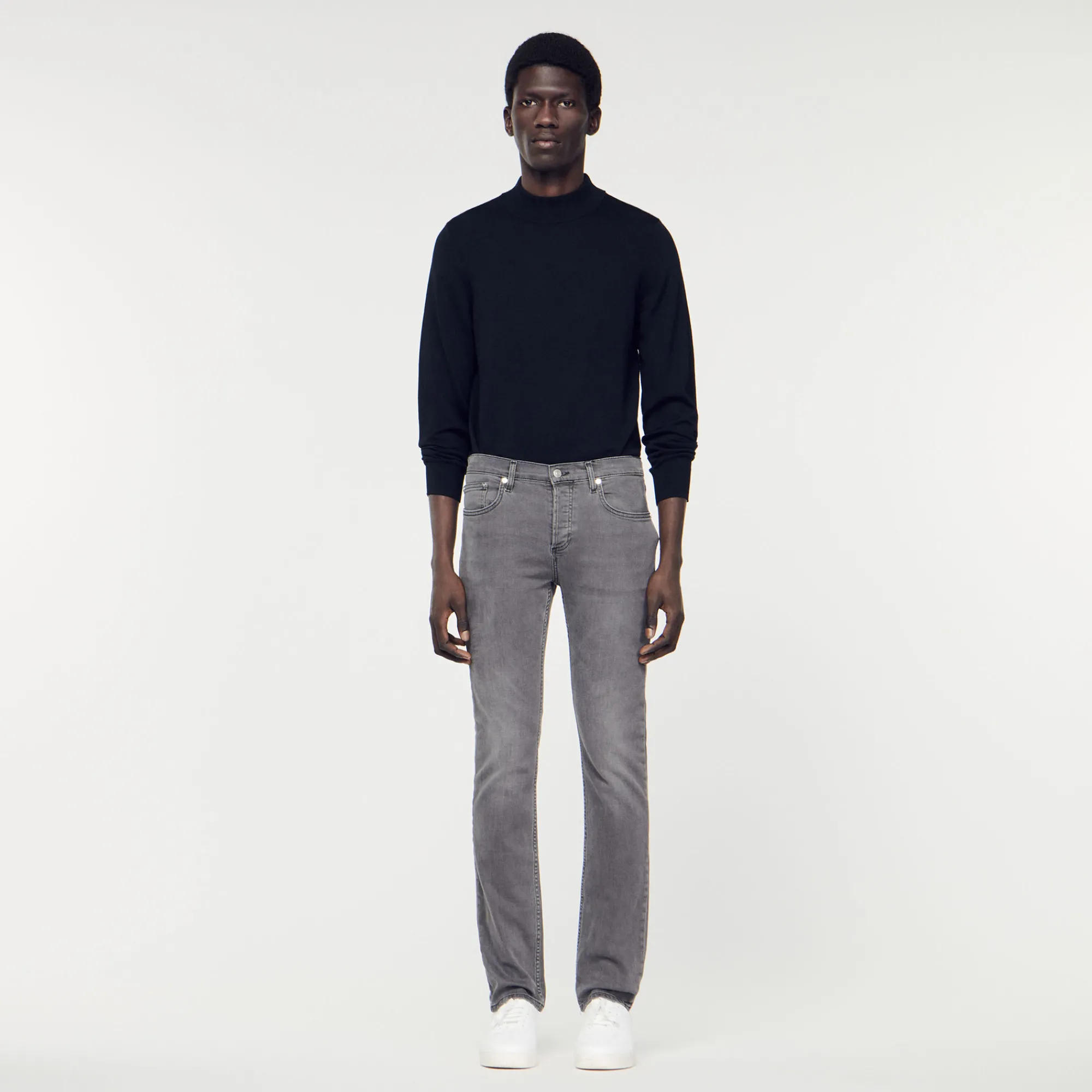 Jeans Grey Delave>Sandro Paris Cheap