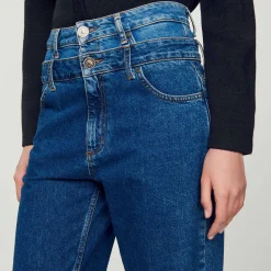 Jeans Trompe L'Oeil Linea Mom><noscript><img width=