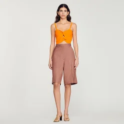 Pantaloncini Da Tailleur>Sandro Paris Store