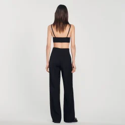 Pantaloni A Gamba Larga><noscript><img width=