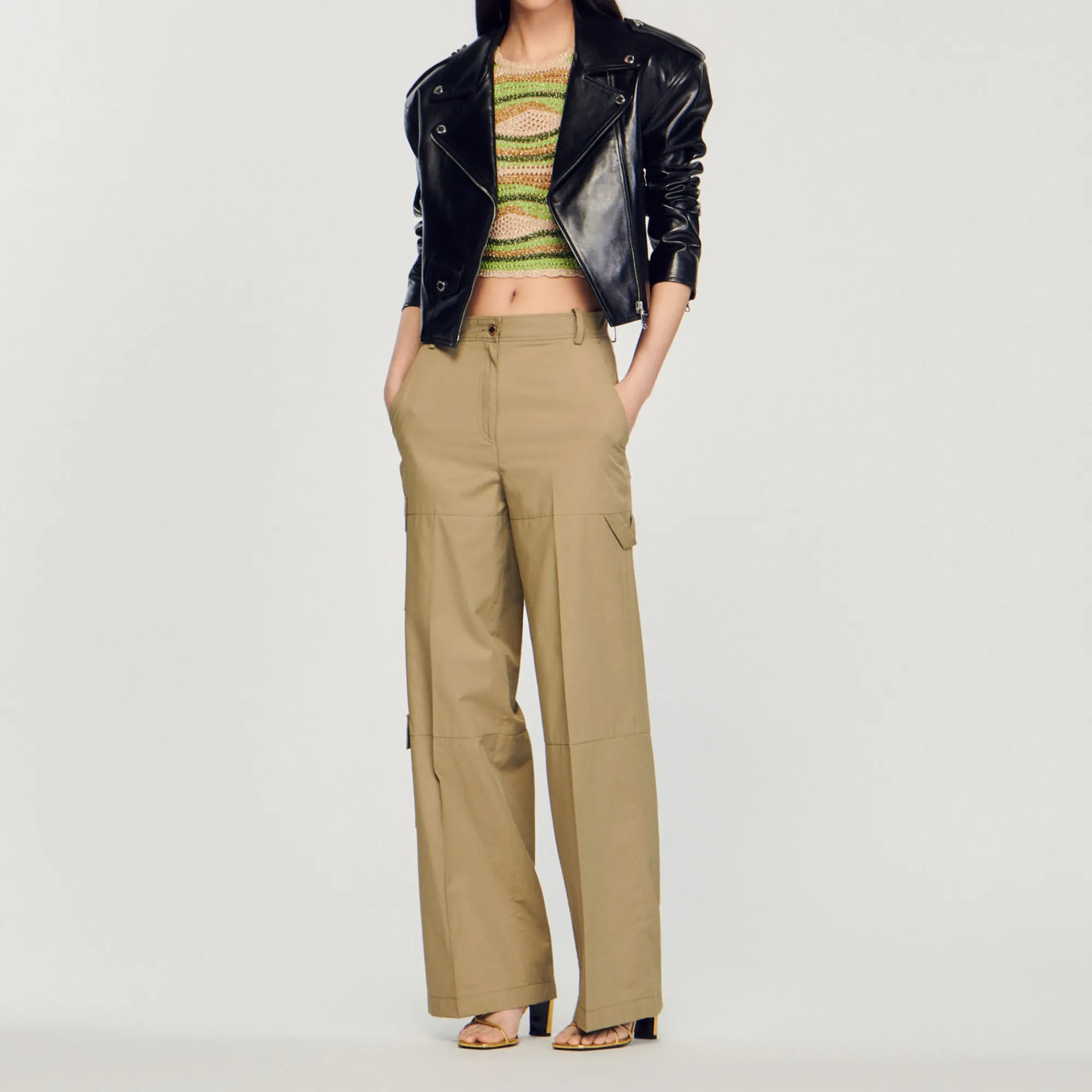 Pantaloni Cargo>Sandro Paris Cheap