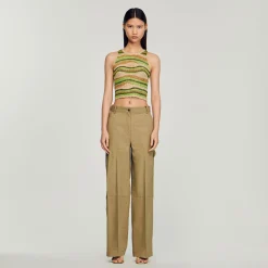 Pantaloni Cargo>Sandro Paris Cheap