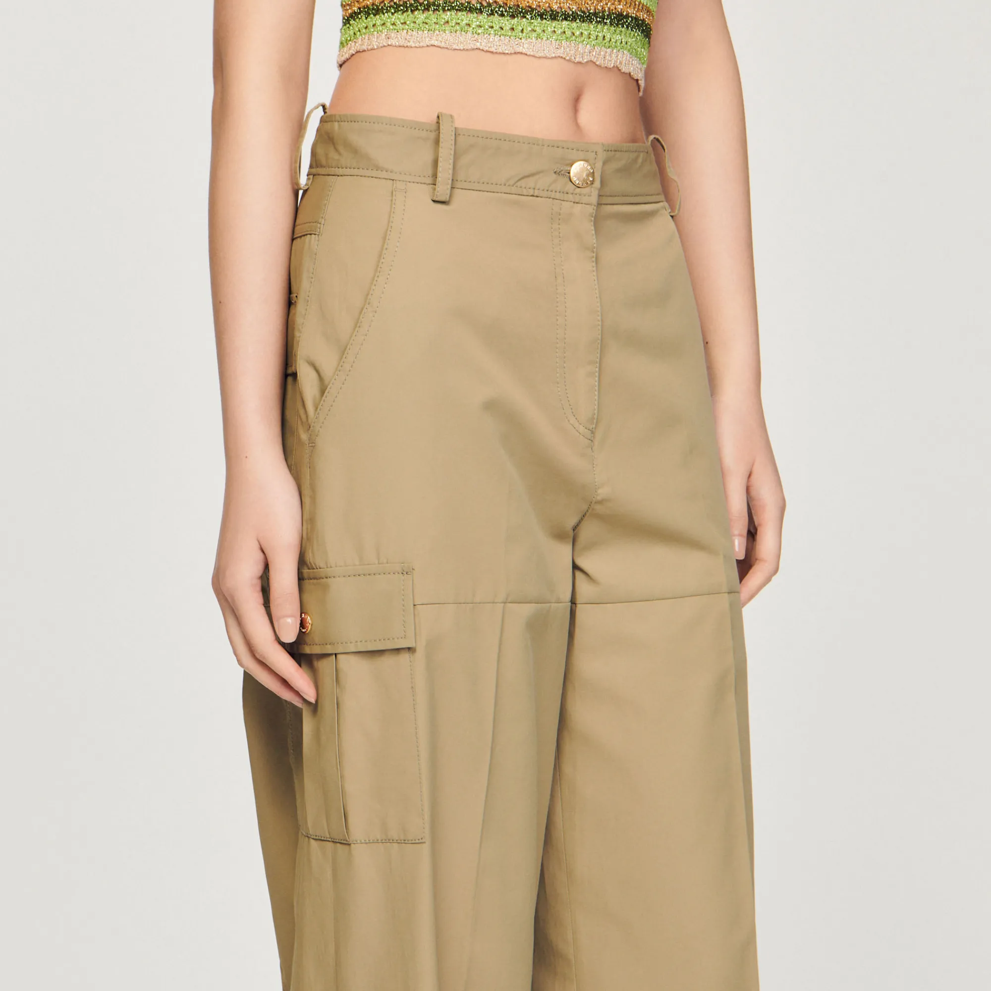 Pantaloni Cargo>Sandro Paris Cheap