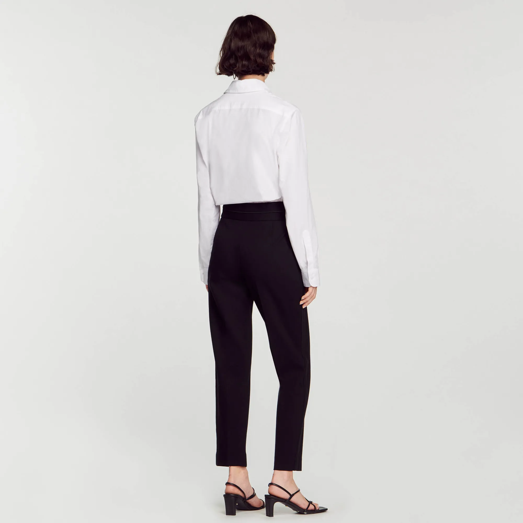 Pantaloni Classici A Vita Alta>Sandro Paris Best