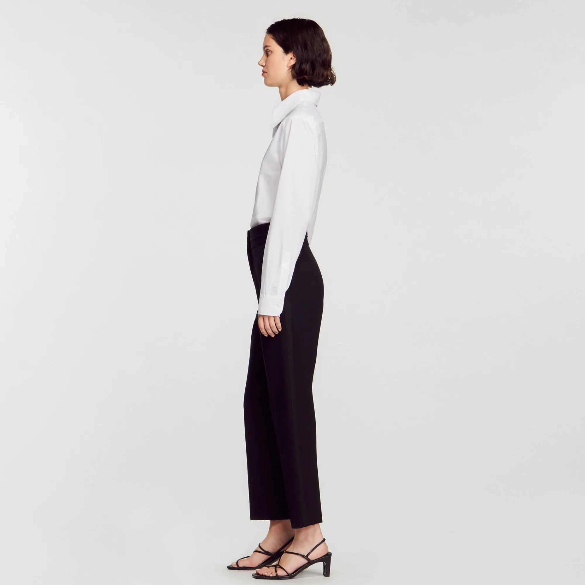 Pantaloni Classici A Vita Alta>Sandro Paris Best