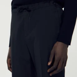 Pantaloni Con Elastico In Vita><noscript><img width=