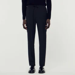 Pantaloni Con Elastico In Vita><noscript><img width=