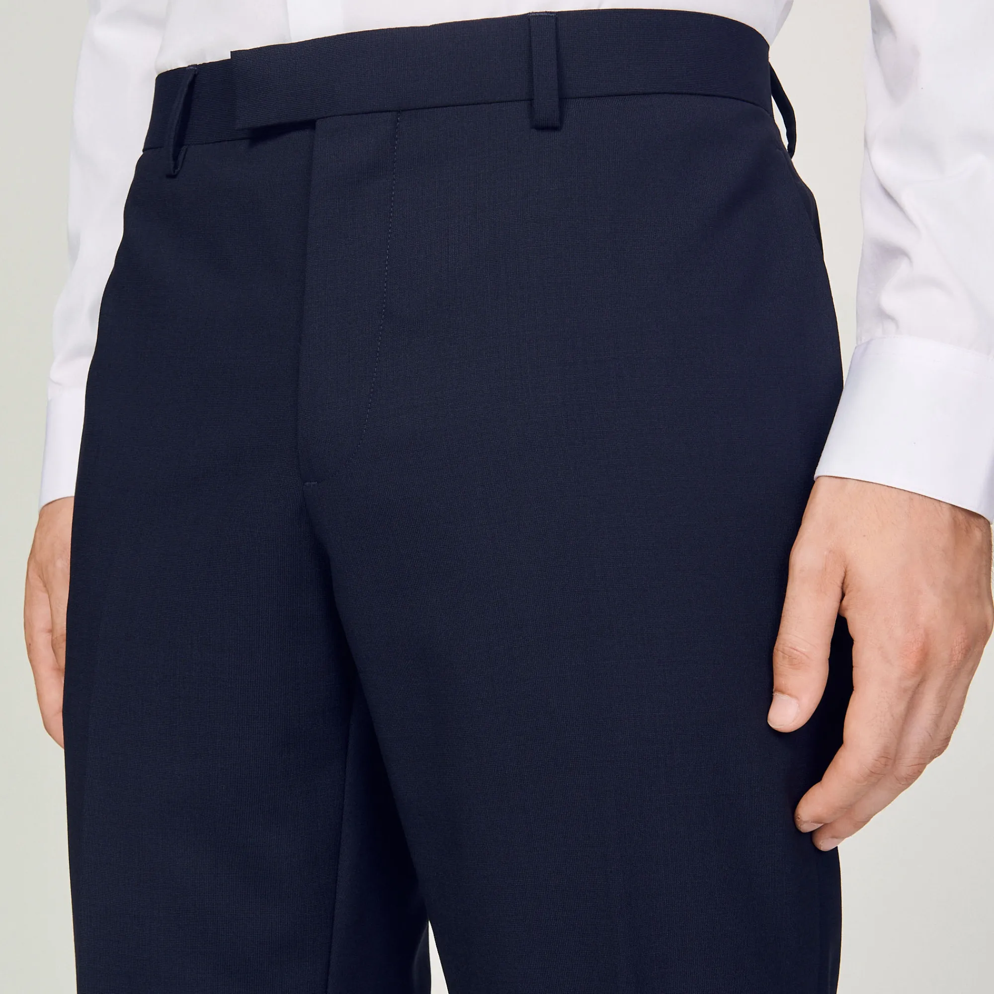 Pantaloni Da Completo Classici In Lana>Sandro Paris Fashion
