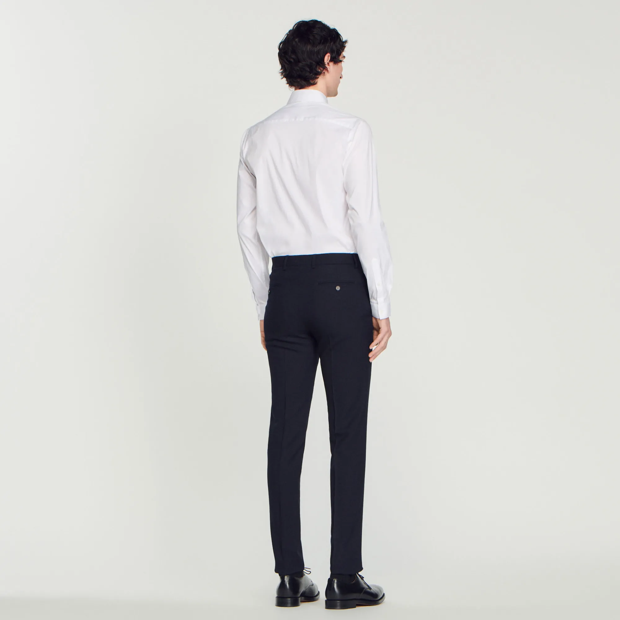Pantaloni Da Completo In Lana>Sandro Paris New